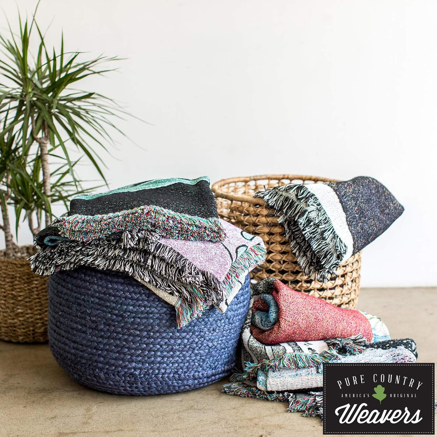 Pure Country Weavers Manta de esqueleto Shot for Shot por David Lozeau, tapiz de fantasía para regalo, tejido de algodón, fabricado en los Estados