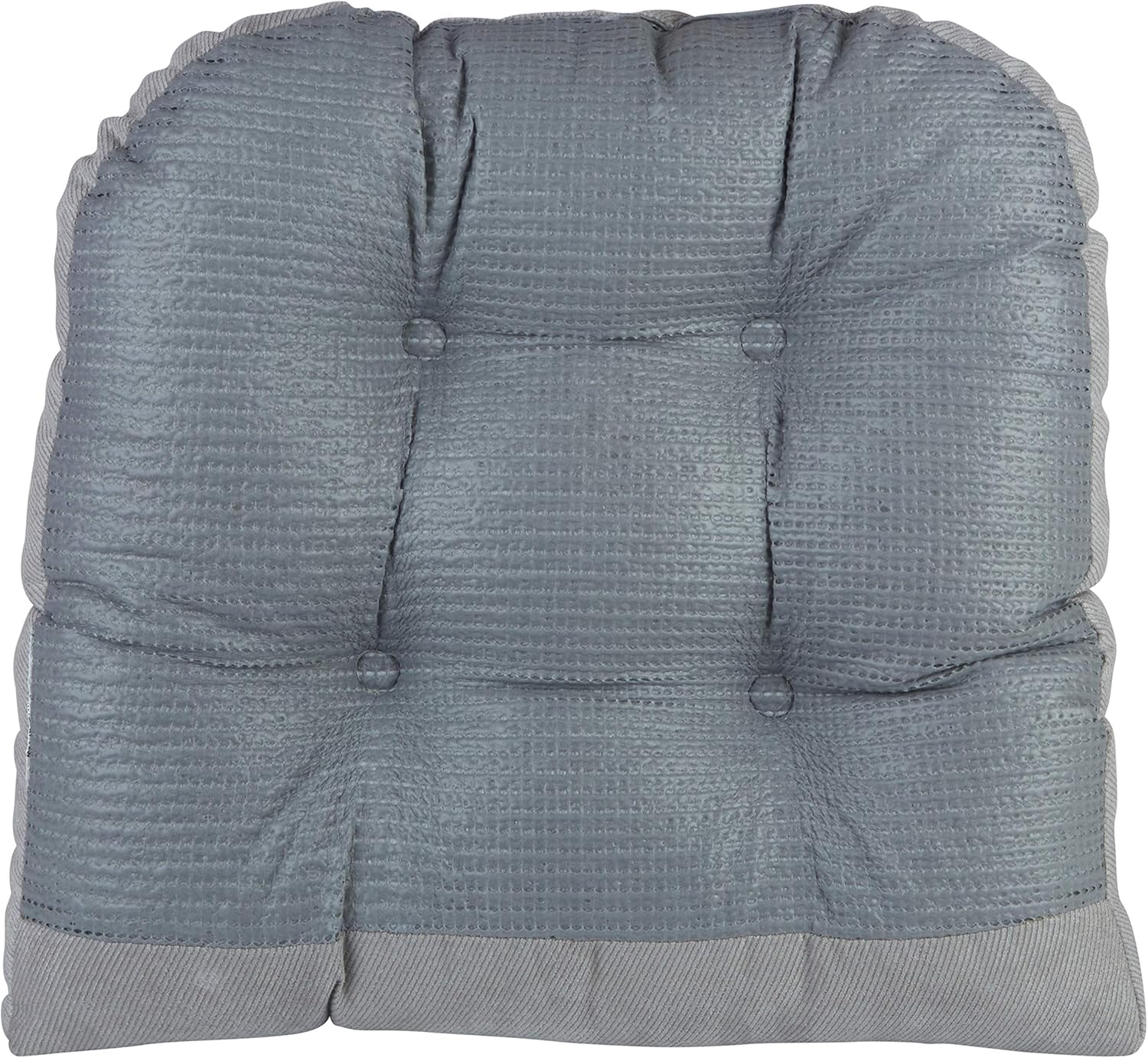 Klear Vu Gripper Overstuffed – Cojines universales antideslizantes para silla de comedor para decoración de cocina o uso de oficina, almohadilla de