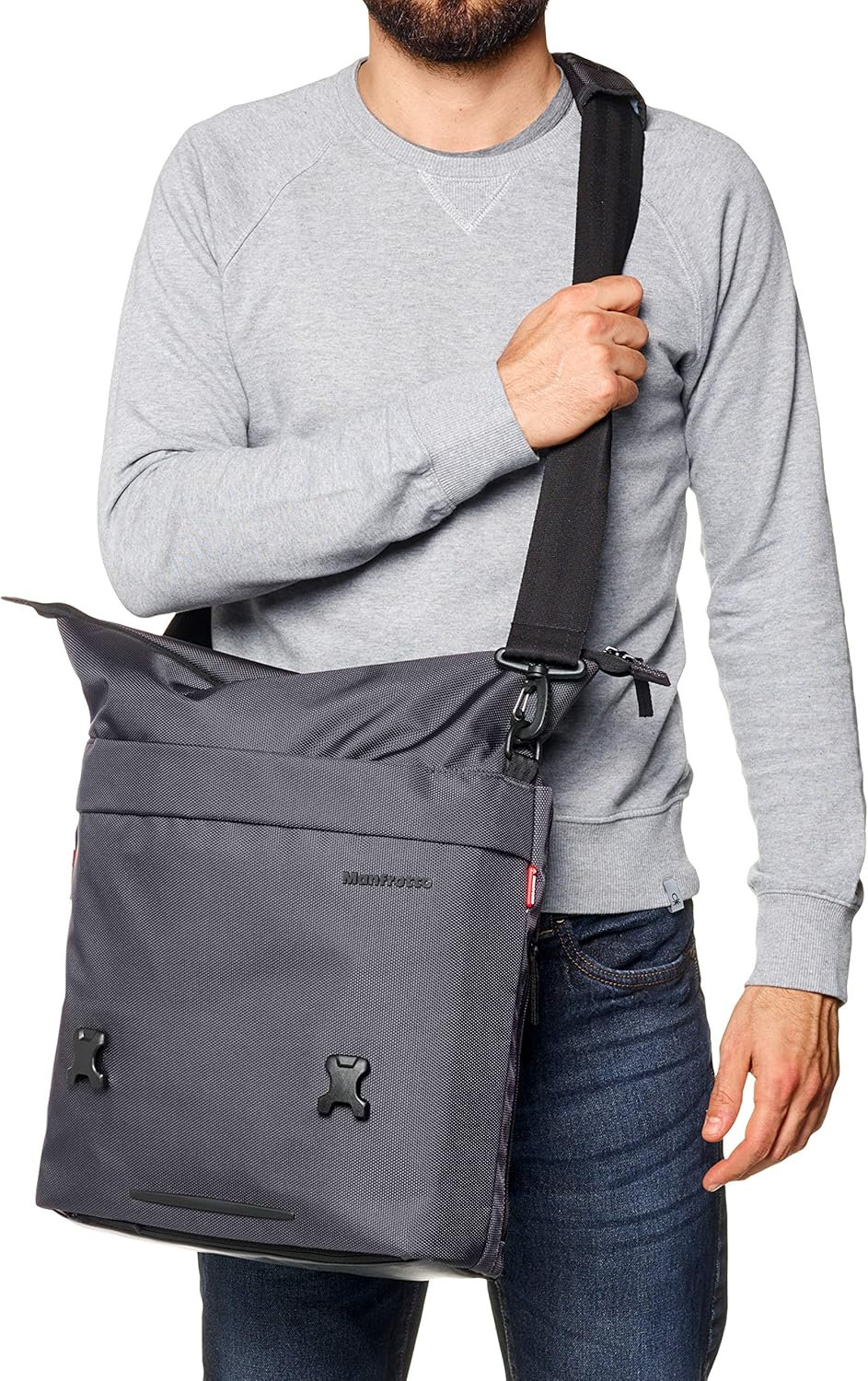Manfrotto Manhattan Changer 20 – Bolsa para cámara, multiuso, para transportar cámaras y accesorios, bolsa para cámara de material repelente al