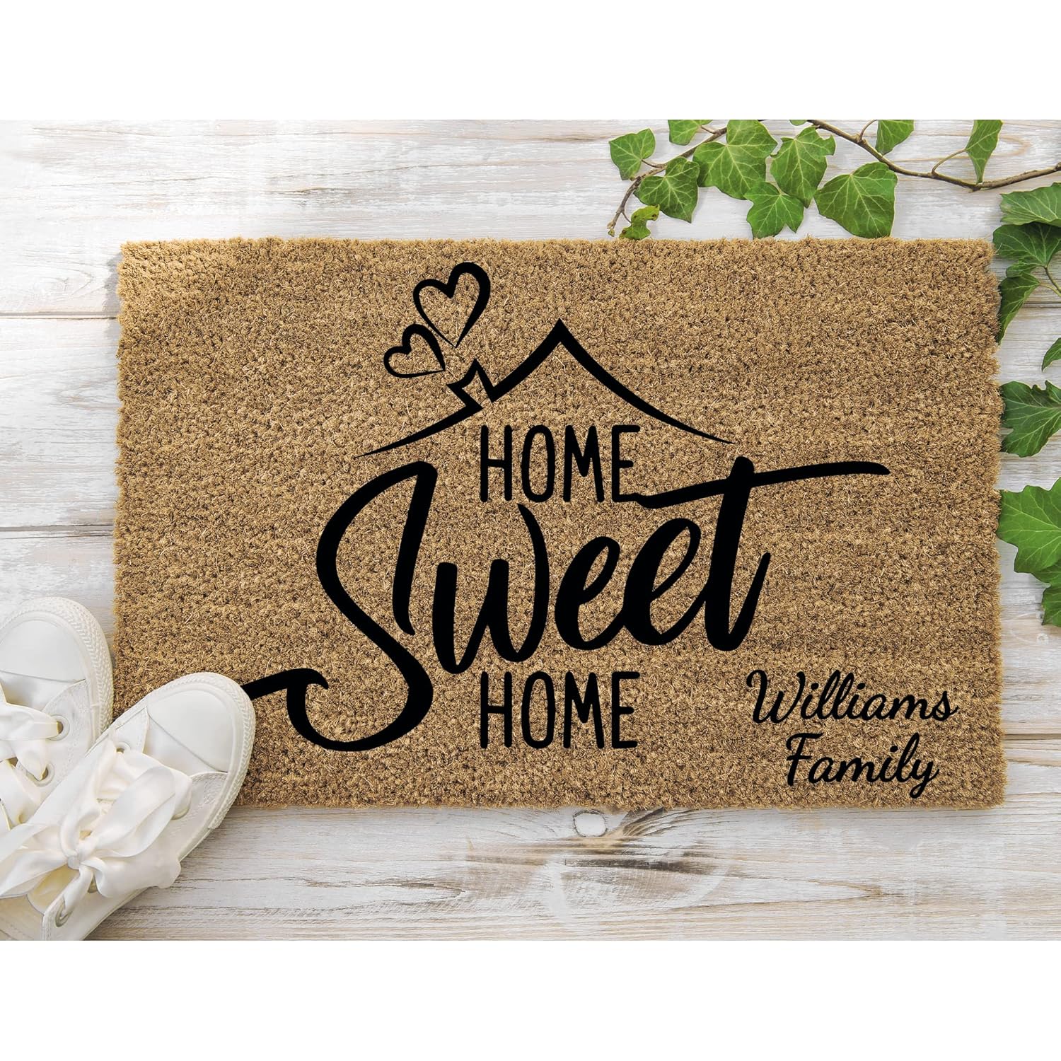 Welcome Door Mats Outdoor For Entrance – Personalized doormat, personalized welcome mats Outdoor, Door Mats for Home Entrance, Front Door Mats