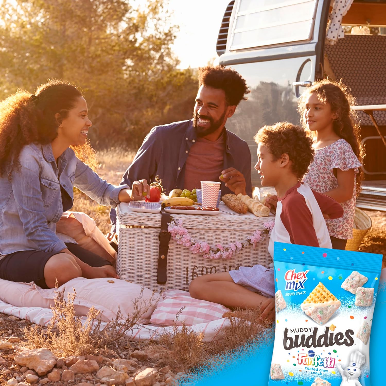 Chex Mix Muddy Buddies Funfetti Snack Mix, 9 onzas
