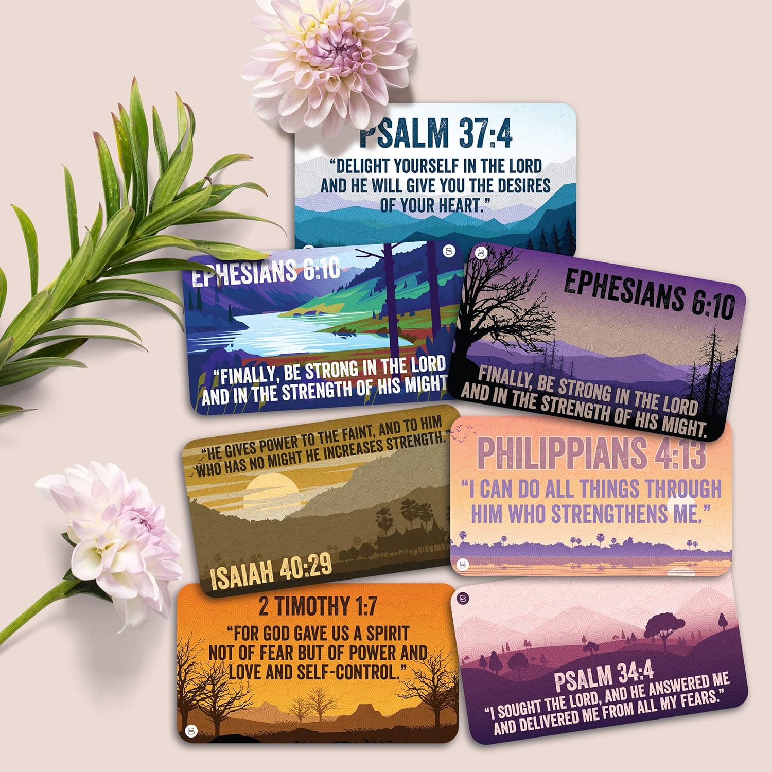 70 tarjetas de felicitación con versículos bíblicos  Citas inspiradoras de las escrituras cristianas religiosas  7 tarjetas de agradecimiento y