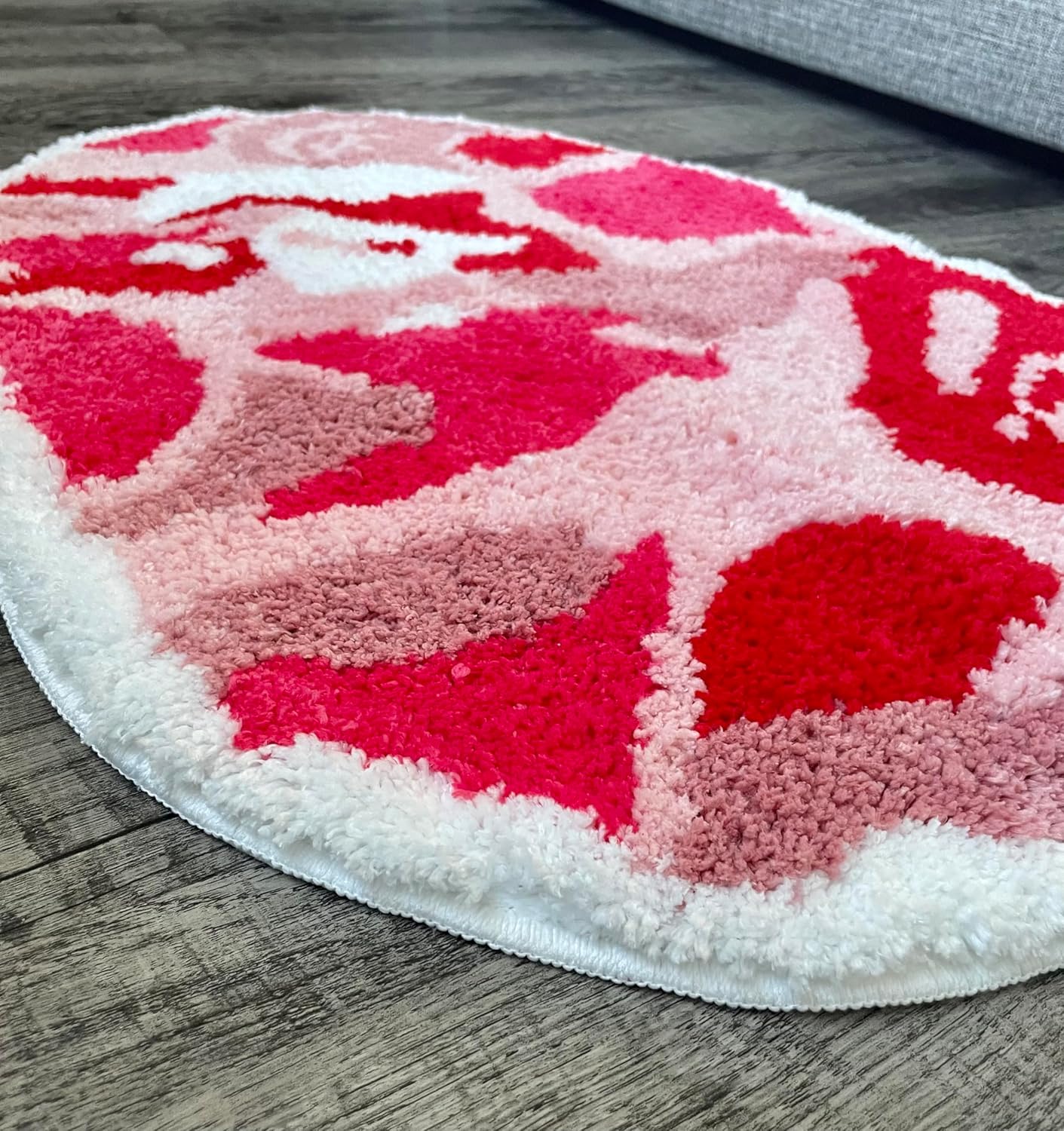 Luxape Bape Rug – Alfombra Hypebeast hecha a mano y de alta calidad, 28 pulgadas de ancho x 20 pulgadas de largo, alfombra Hypebeast – Decoración de