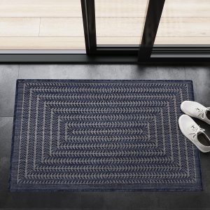 Adiva Rugs – Alfombra para interior y exterior, tapete fácil de limpiar, resistente a la intemperie y las manchas, para comedor, patio, terraza, Adiva Rugs – Alfombra para interior y exterior, tapete fácil de limpiar, resistente a la intemperie y las manchas, para comedor, patio, terraza,
