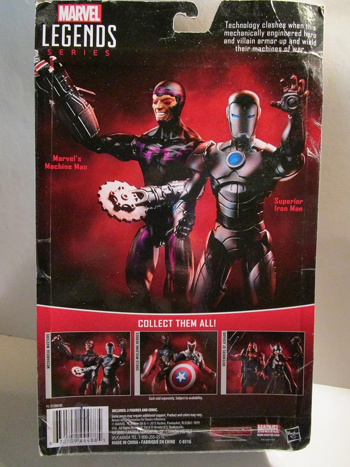 Marvel Legends Secret Wars Mechanical Masters Comic Book 2 Pack