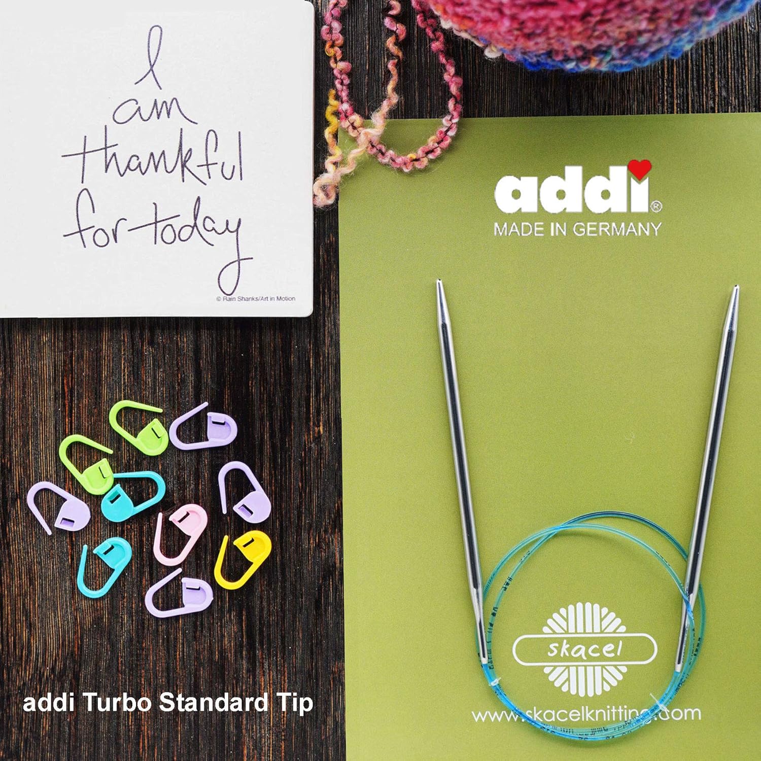 addi Turbo Original US 000 (0.059 in) – Aguja circular de 16 pulgadas (15.7 in), acabado liso y liso, cono estándar y puntas, uniones lisas, paquete