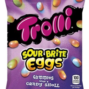 Trolli Sour Brite Eggs – Gomitas de caramelo, bolsa de 4 onzas, paquete de 12 Trolli Sour Brite Eggs – Gomitas de caramelo, bolsa de 4 onzas, paquete de 12