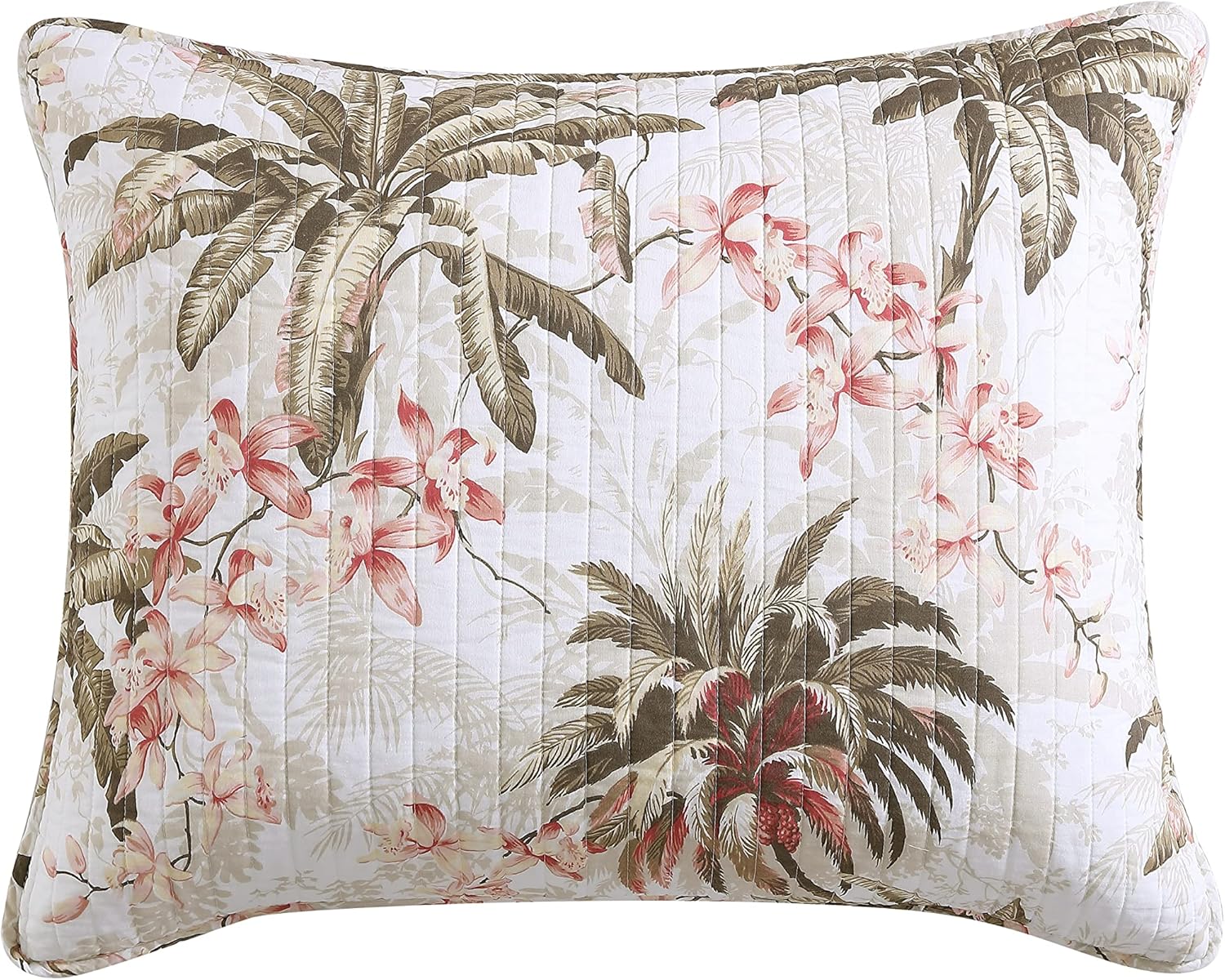 Tommy Bahama – Juego de sofá cama, ropa de cama de algodón con fundas de almohada y fundas de almohada a juego, decoración ligera para el hogar para