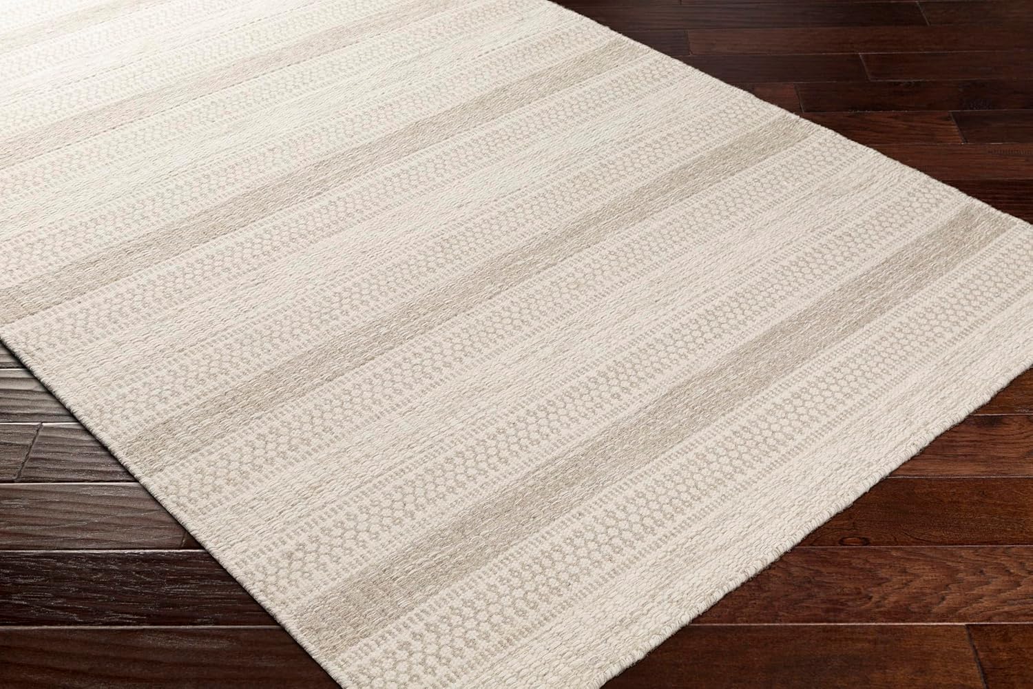 Mark&Day – Alfombra de lana Marvelle Global de 2 x 8 pies, alfombra marrón crema para pasillo, cocina, dormitorio o sala de estar (2 pies 6 pulgadas