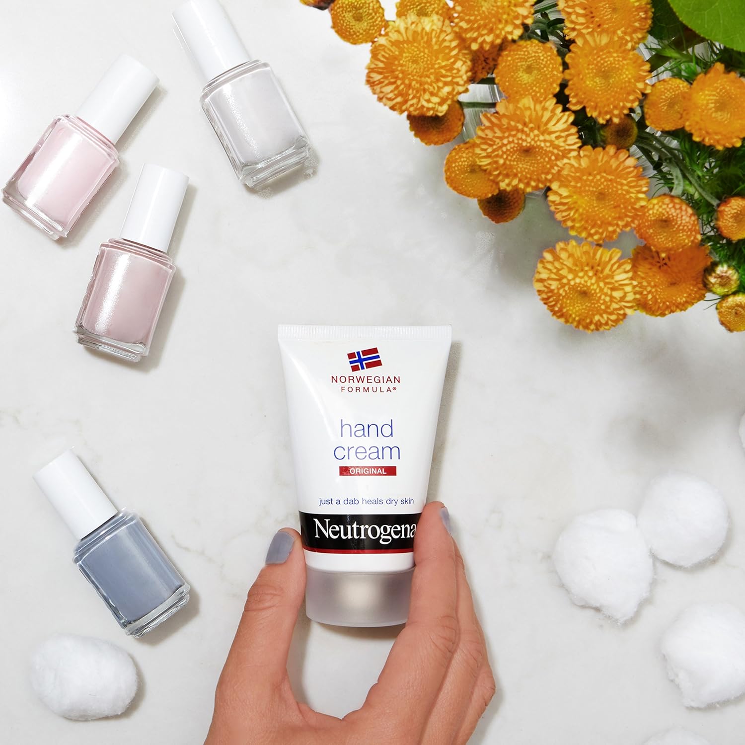 Neutrogena crema para manos, fórmula noruega de rápida absorción., Original