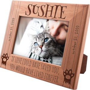 Be Burgundy Marcos de fotos conmemorativos para mascotas de 4 x 6 pulgadas, marco de fotos personalizados para mascotas, regalo de pérdida de Be Burgundy Marcos de fotos conmemorativos para mascotas de 4 x 6 pulgadas, marco de fotos personalizados para mascotas, regalo de pérdida de