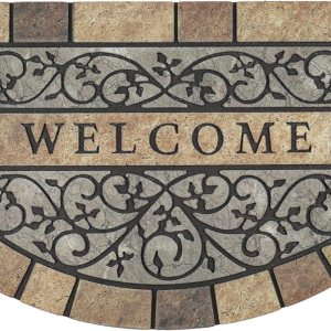 24 x 36 pulgadas, tapetes de bienvenida resistentes para exteriores, antideslizantes, de goma, para entrada del hogar 24 x 36 pulgadas, tapetes de bienvenida resistentes para exteriores, antideslizantes, de goma, para entrada del hogar