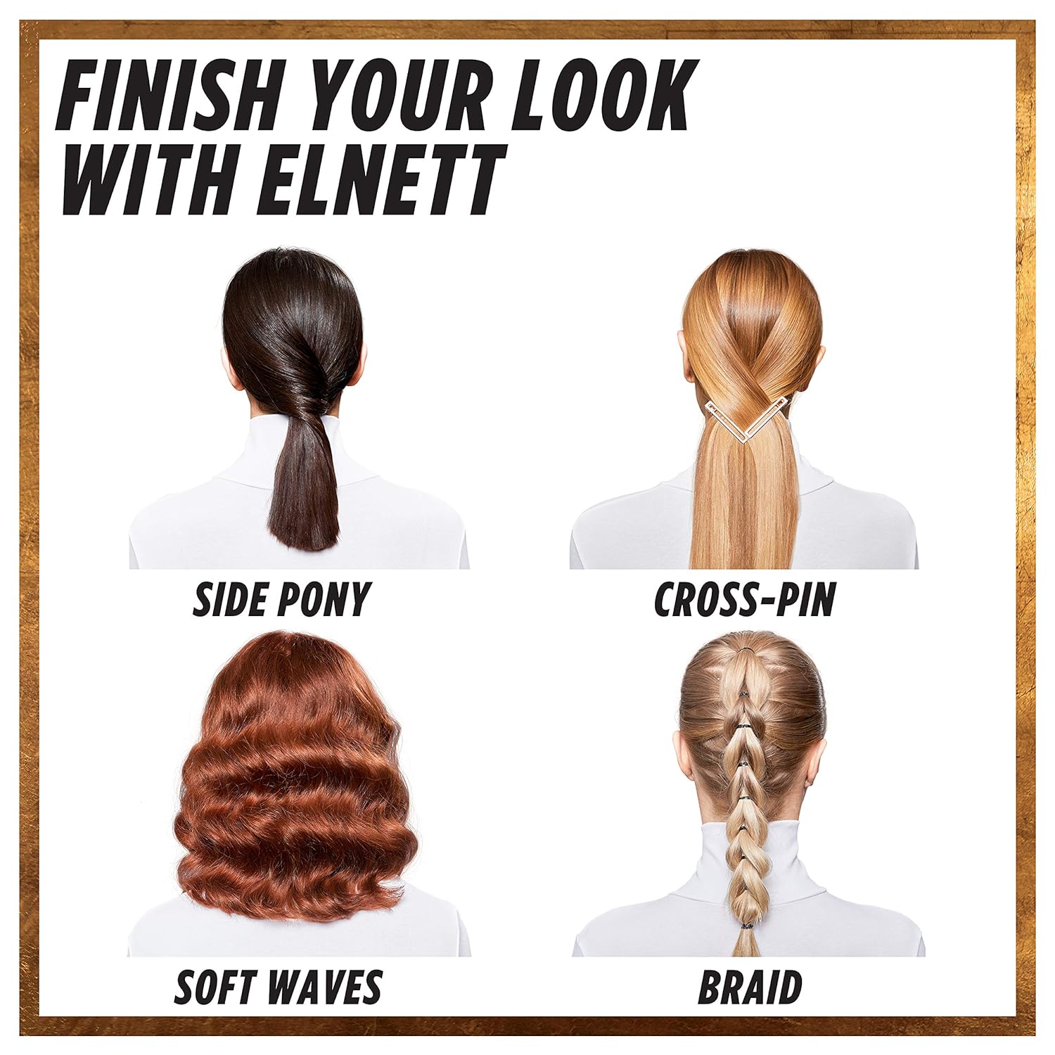 L’Oreal Paris Hair Care Elnett Satin – Laca para el cabello (extra fuerte), Total 1