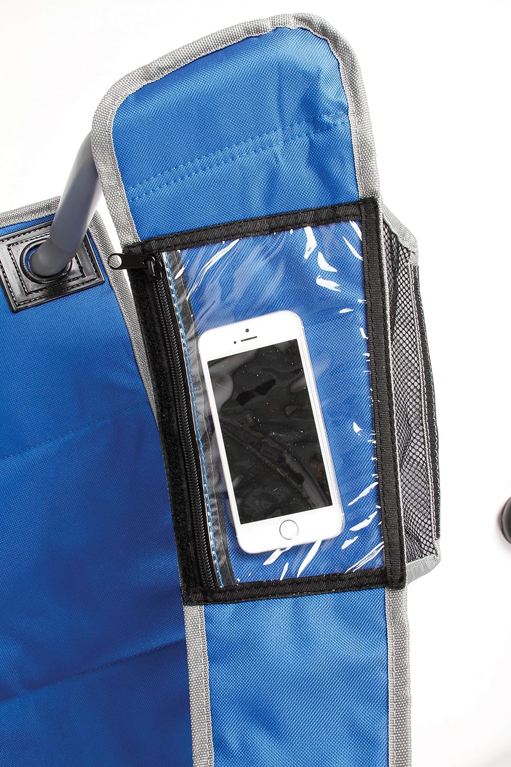 Coleman Big-N-Tall – Silla cuádruple con portavasos y bolsillo lateral, resistente al agua, silla de campamento de gran tamaño que soporta hasta 600