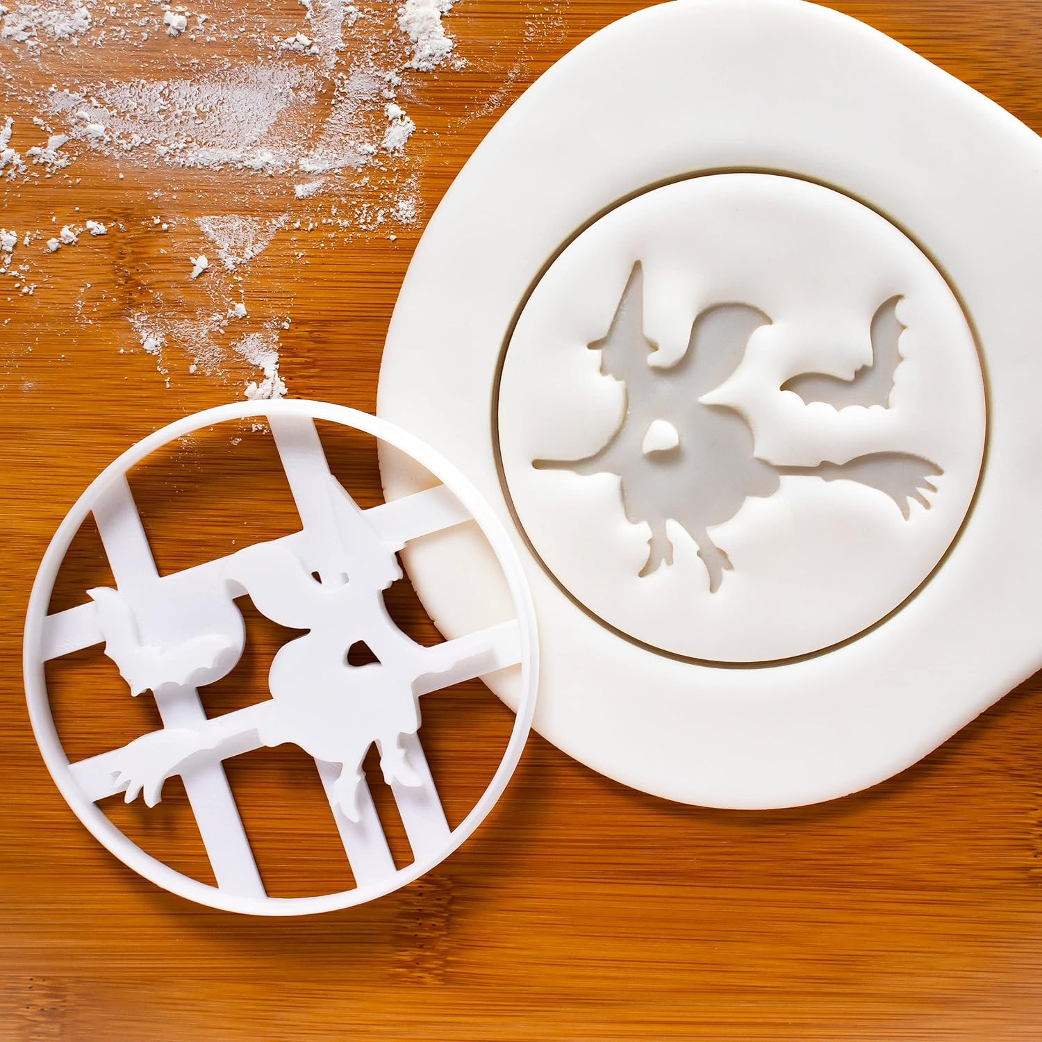 Cortador de galletas de bruja de Halloween, 1 pieza – Bakerlogy