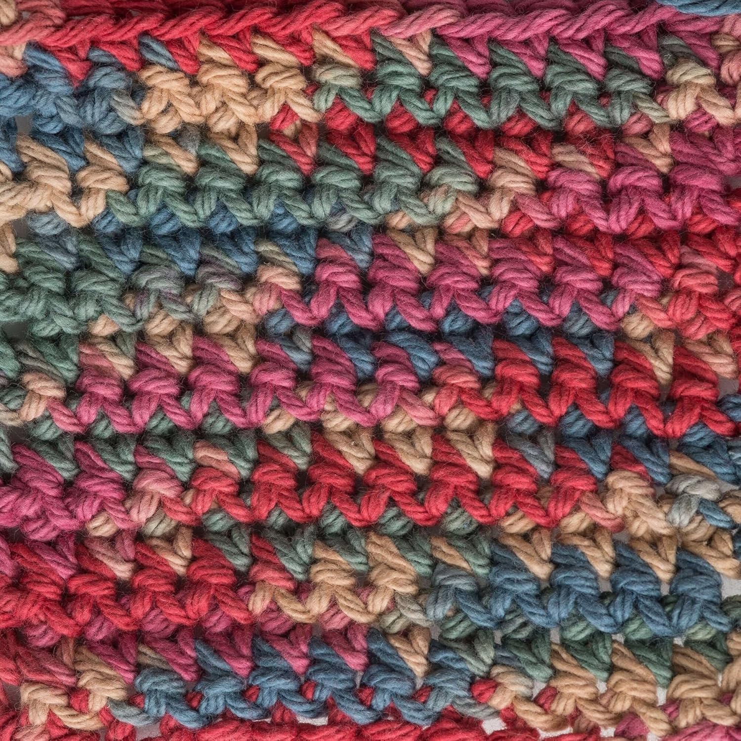 Lily Sugar’n Cream – Paquete de 6 hilos de 100 % algodón con marcadores de puntada Bella’s Crafts (Painted Desert Mix)