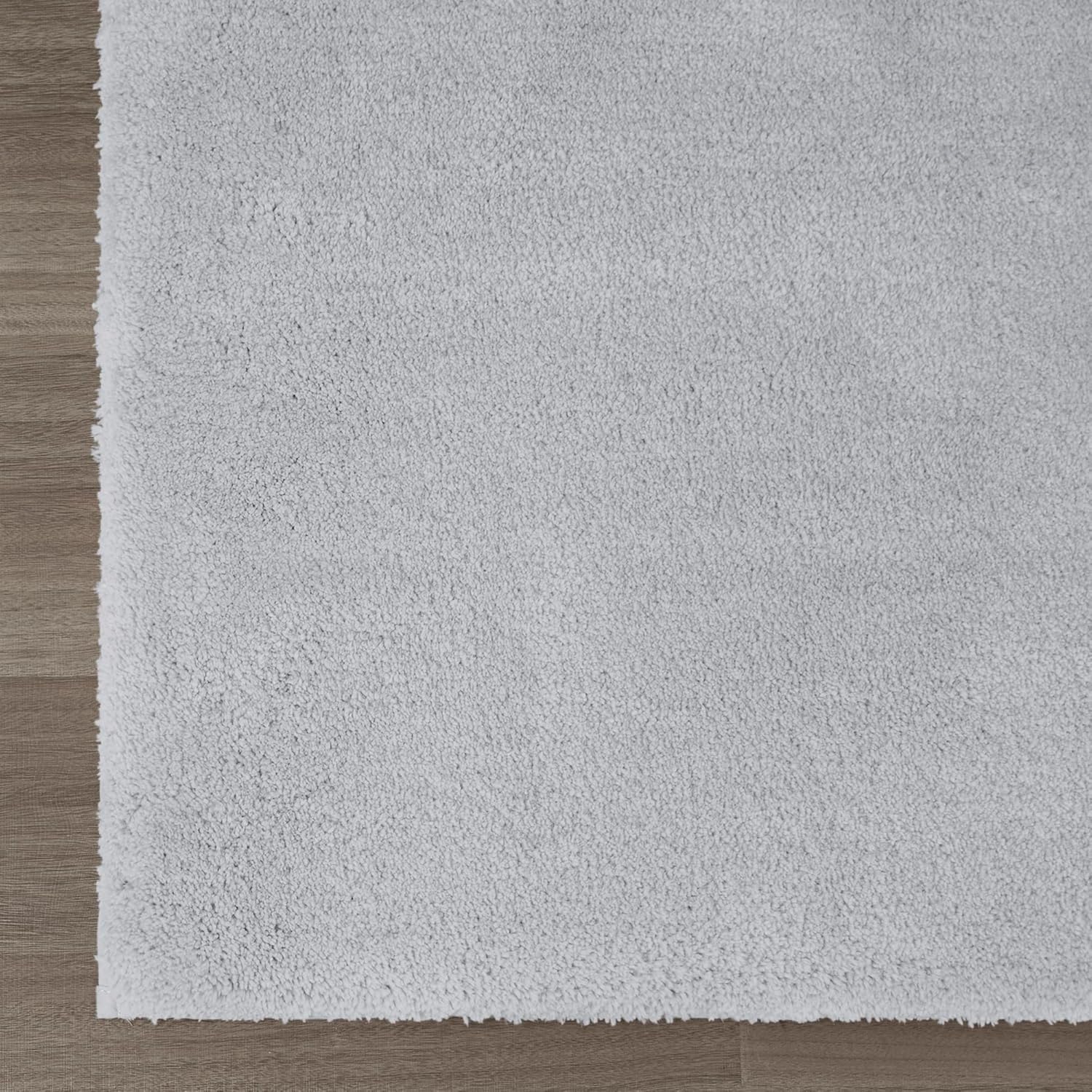 MADISON PARK SIGNATURE Marshmallow – Alfombra de baño antideslizante, de felpa lujosa, absorbente, de secado rápido, diseño de spa, decoración de