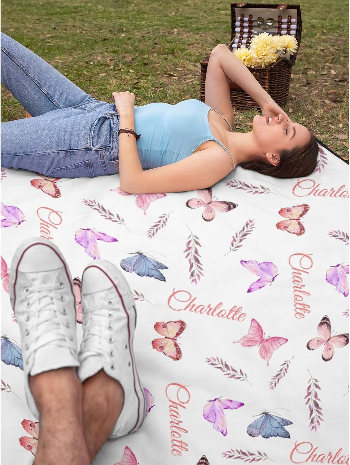 La manta de bebé personalizada con nombre es súper suave y cálida, la manta ligera es ideal para todas las estaciones, para bebés, niñas y niños, de