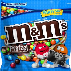 M&M’s Pretzel Chocolate Candy Bolsa de 30 onzas M&M’s Pretzel Chocolate Candy Bolsa de 30 onzas