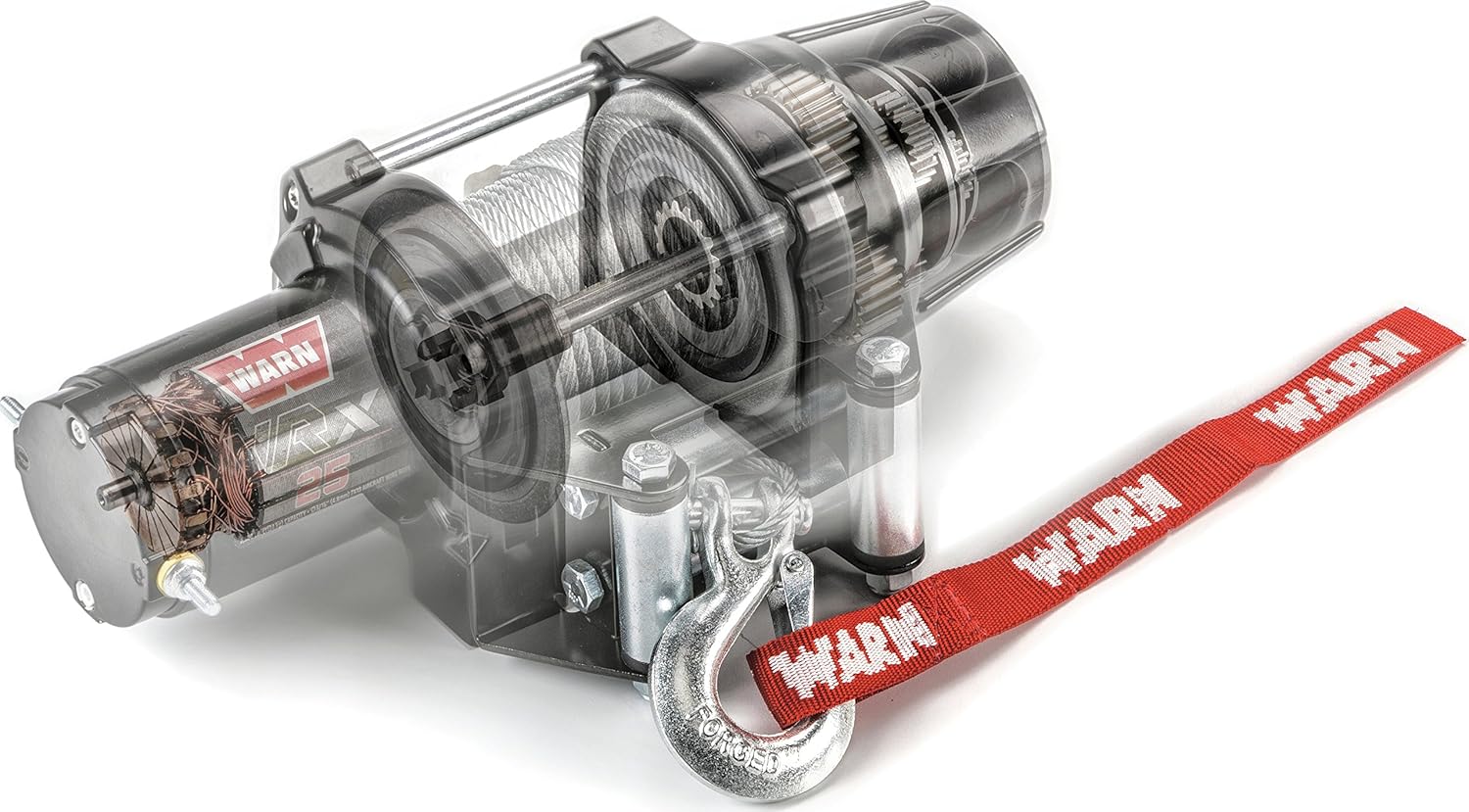 WARN 101025 VRX 25 Powersports cabrestante con cable de acero
