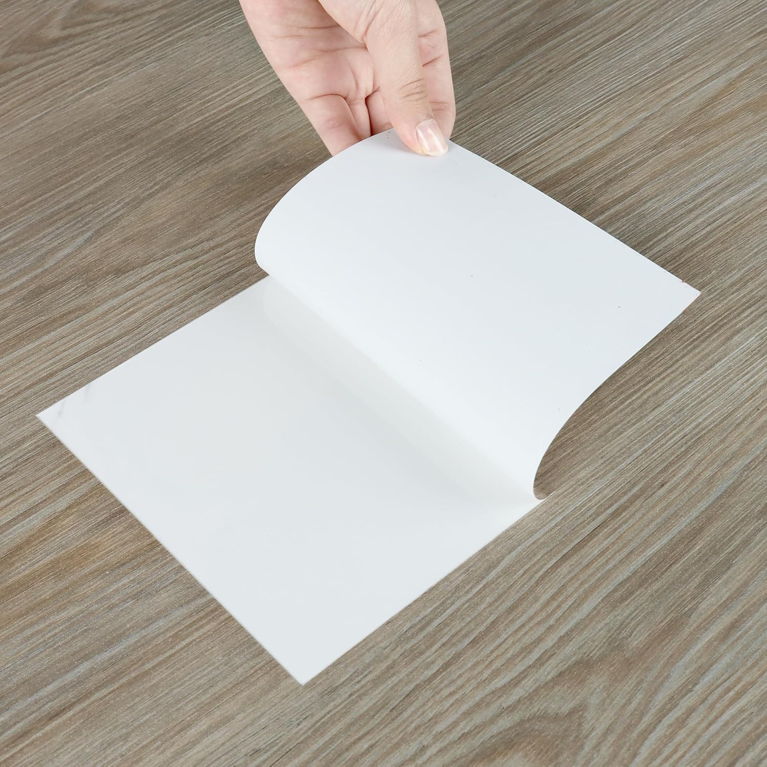 STICKEEP Baldosas de suelo para baño, paquete de 24 azulejos de vinilo para despegar y pegar, impermeables, para cocina, laminado, rollo