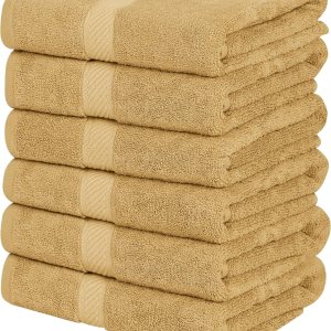 Utopia Towels – Paquete de 6 toallas, de 24 x 48 pulgadas Utopia Towels – Paquete de 6 toallas, de 24 x 48 pulgadas