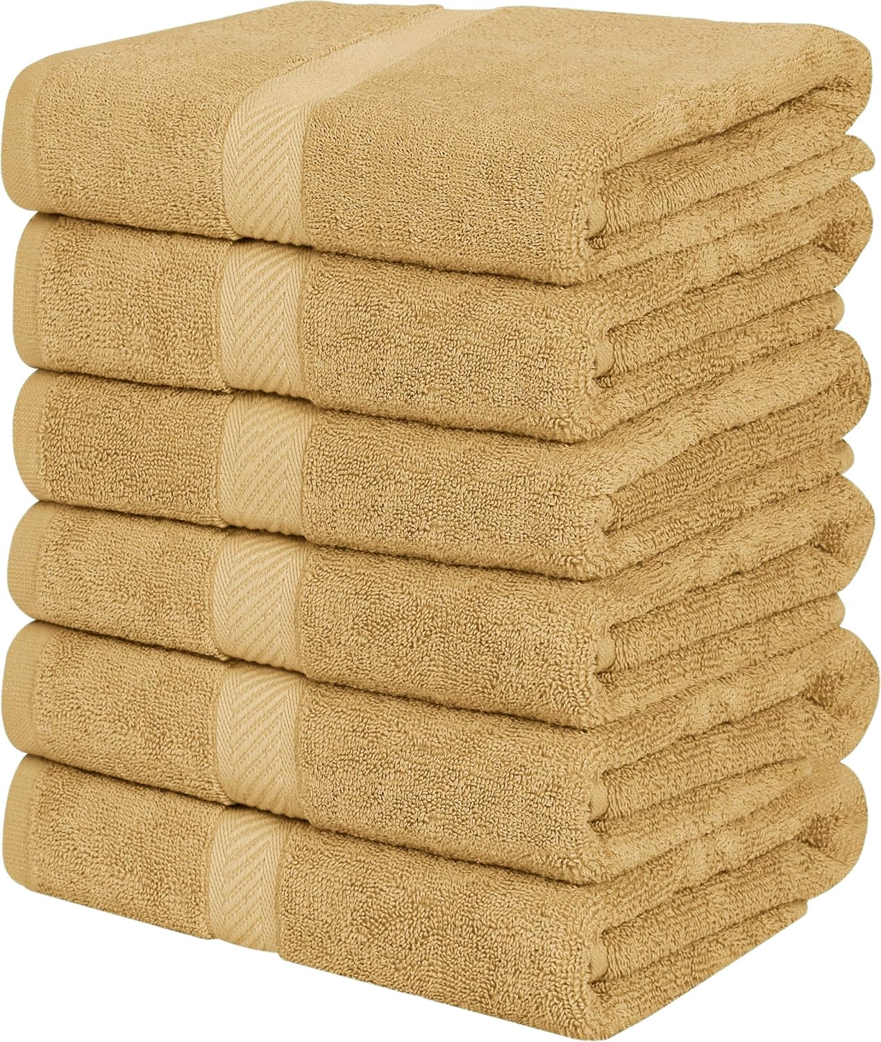 Utopia Towels – Paquete de 6 toallas, de 24 x 48 pulgadas
