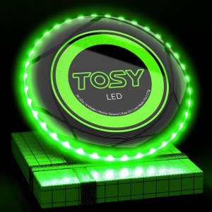 TOSY Flying Disc – 16 millones de colores RGB o 36 o 360 LED, extremadamente brillante, modos inteligentes, luz automática, recargable, regalo de TOSY Flying Disc – 16 millones de colores RGB o 36 o 360 LED, extremadamente brillante, modos inteligentes, luz automática, recargable, regalo de