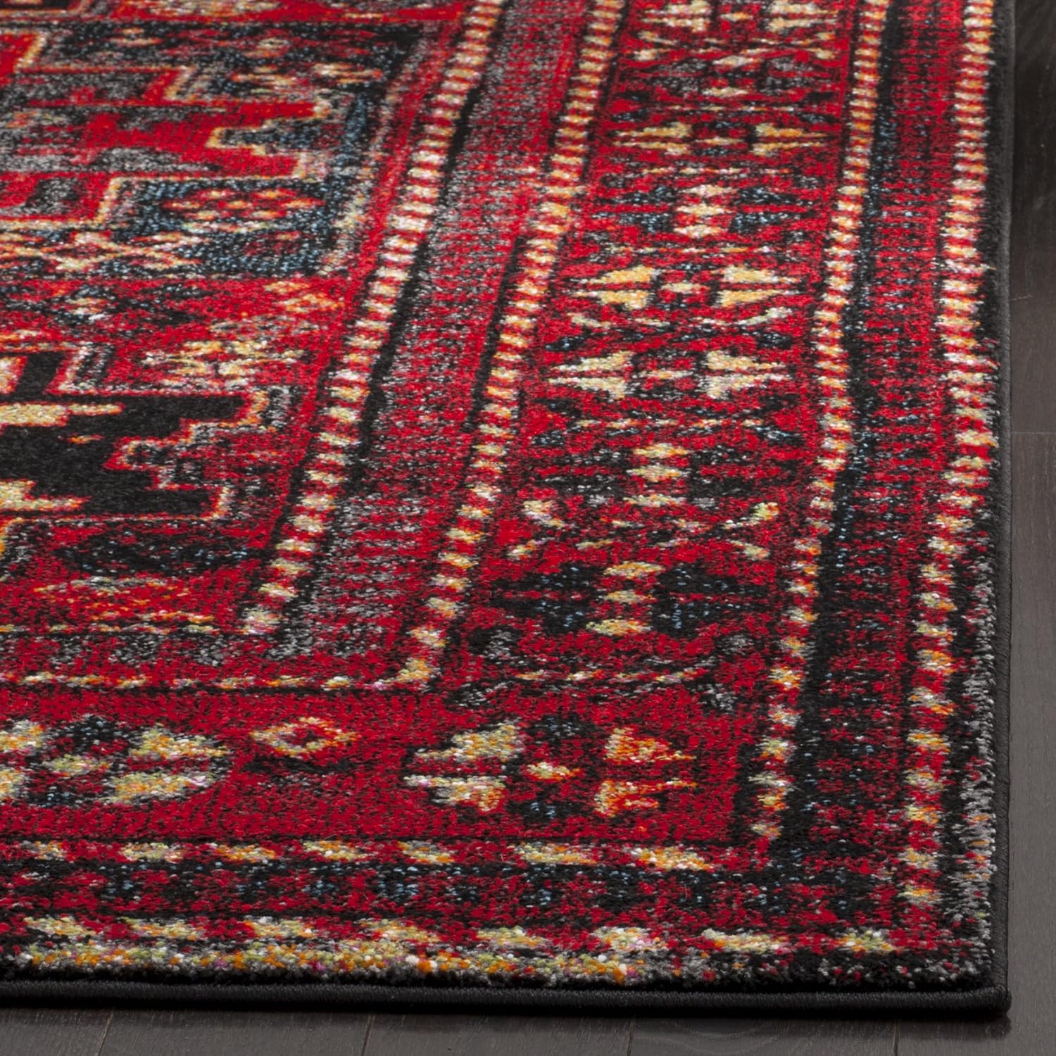 SAFAVIEH Vintage Hamadan Collection – Alfombra de pasillo, 2 pies 3 pulgadas x 16 pies, diseño oriental tradicional persa, no desprende pelusa y de