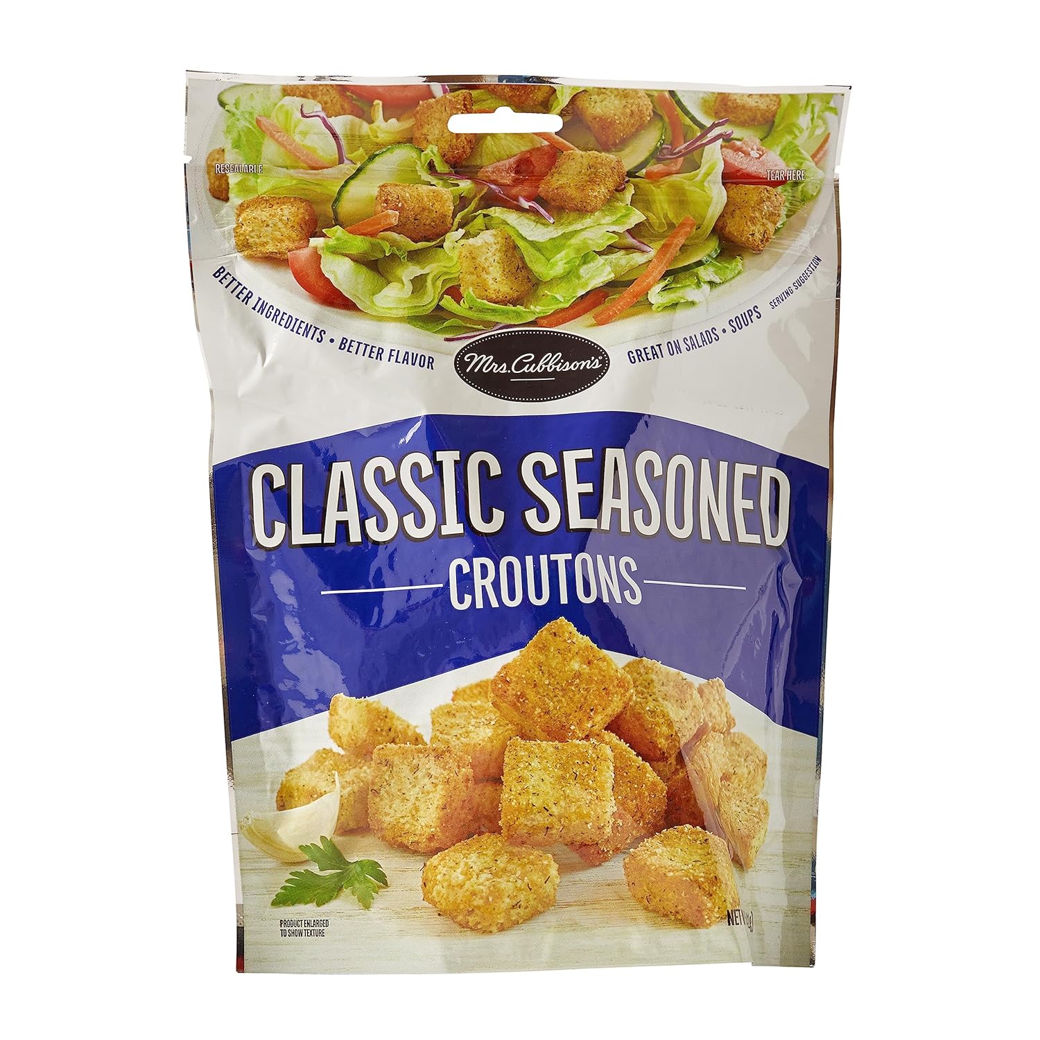 Mrs. Cubbison’s Croutons Classic Seasoned Restaurant Style, 5 onzas (paquete de 2)