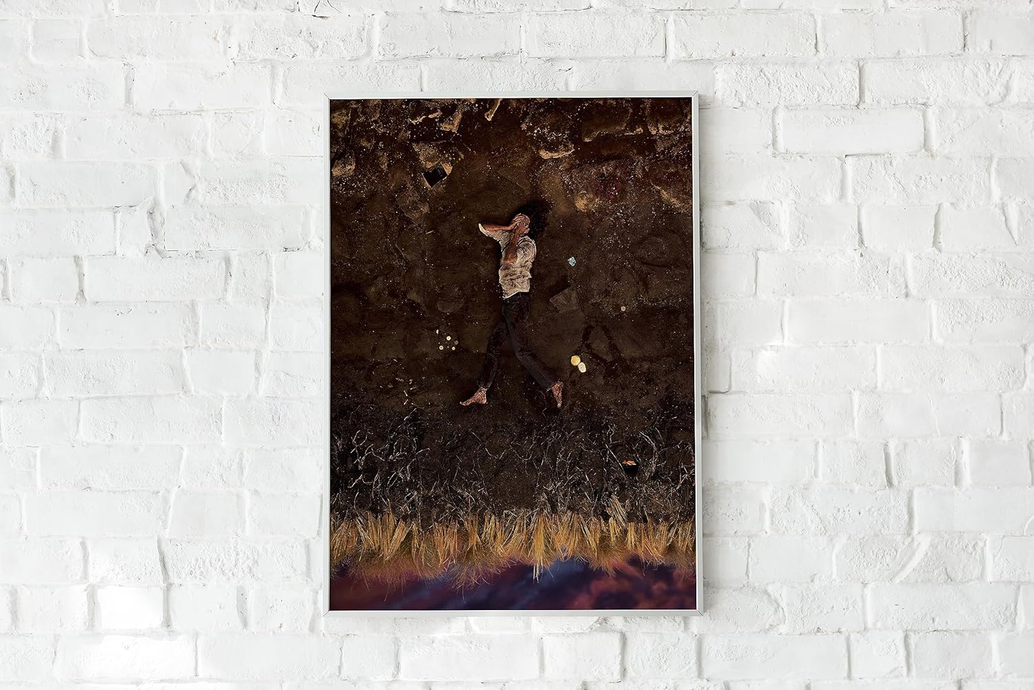 Hozier poster, Hozier Unreal Unearth album poster, Hozier print, Rock posters, Rock music wall art, Music room decor (9×11 inches)