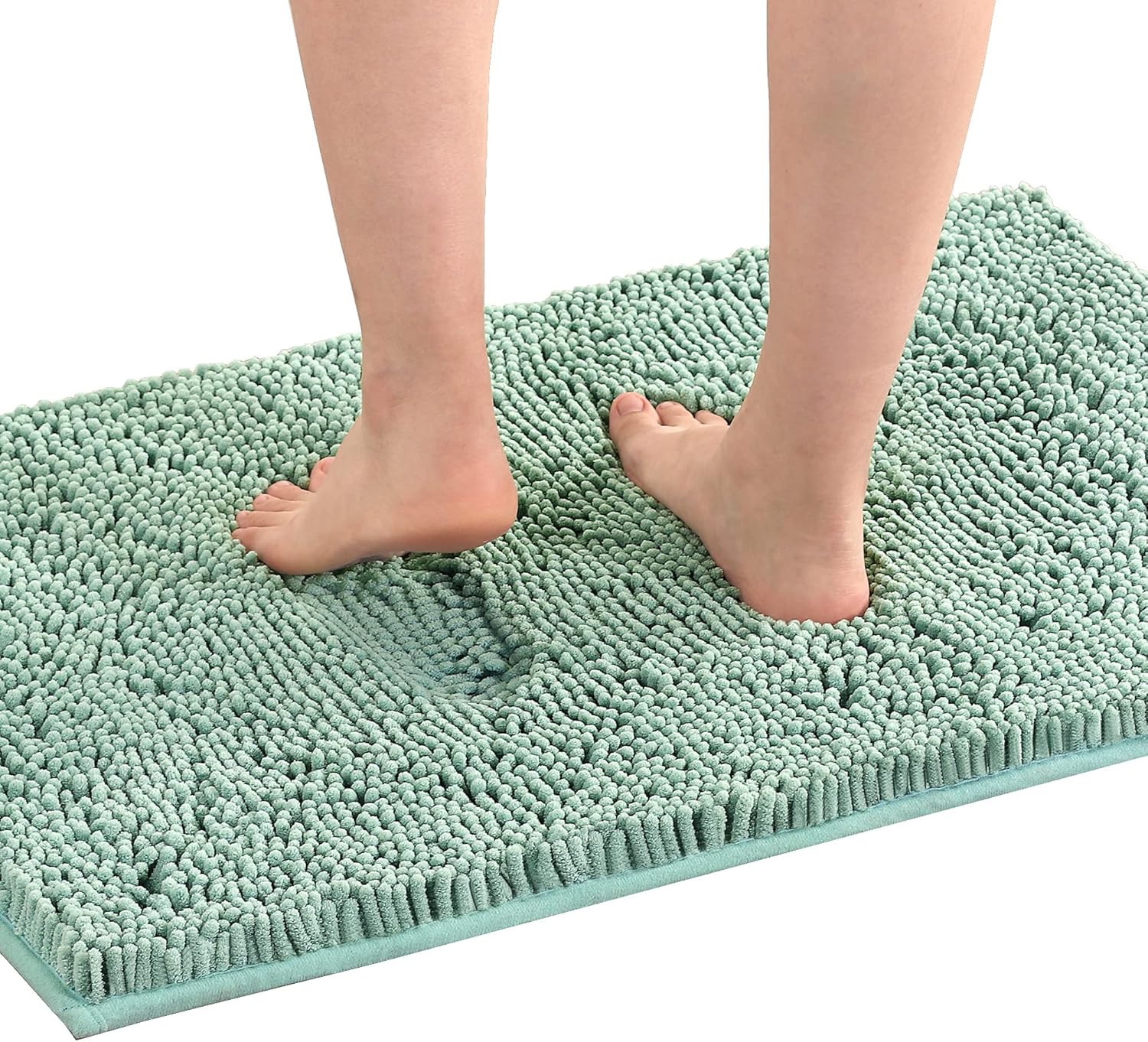 H.VERSAILTEX – Tapete de felpilla para el baño, muy suave y absorbente, tapete antideslizante de pelo, de secado rápido, lavable y de microfibra, 20