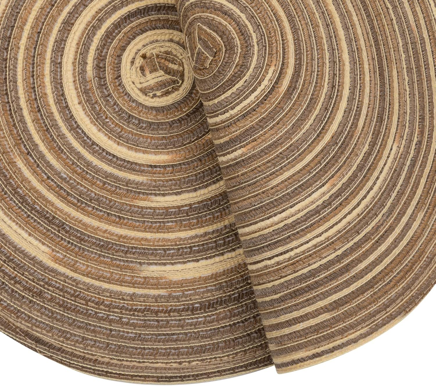 SHACOS – Manteles individuales circulares, trenzados y multicolor para mesas de cocina, el hogar, bodas o fiestas juego de 4 individuales lavables