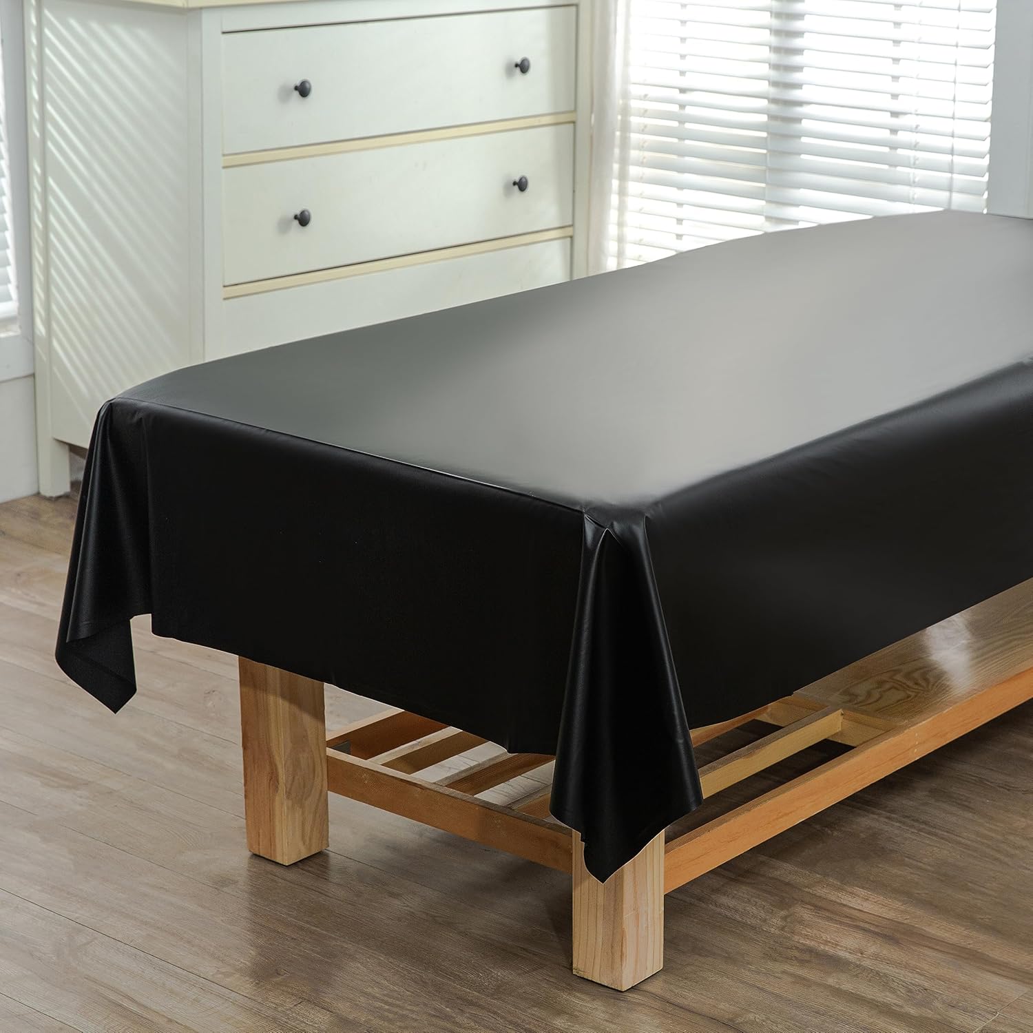 WenBags Sábanas de mesa de masaje duraderas de PVC, impermeable y a prueba de aceite, cubierta de protección para cama de masaje, sábanas de spa