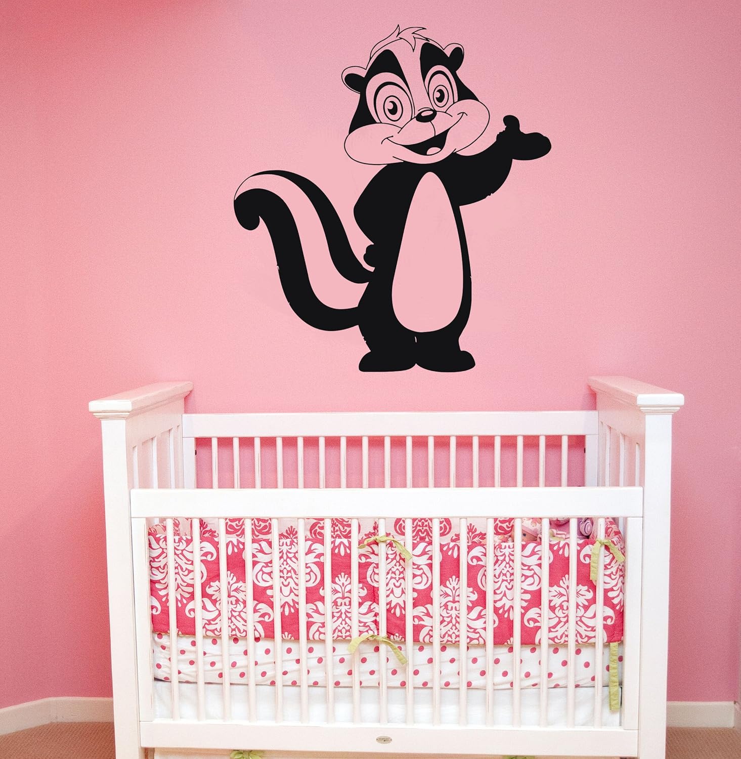 Mapache Vinilo calcomanía calcomanía arte pared extraíble de pared Cuarto de niños decoración de la habitación de los niños (19nry3)