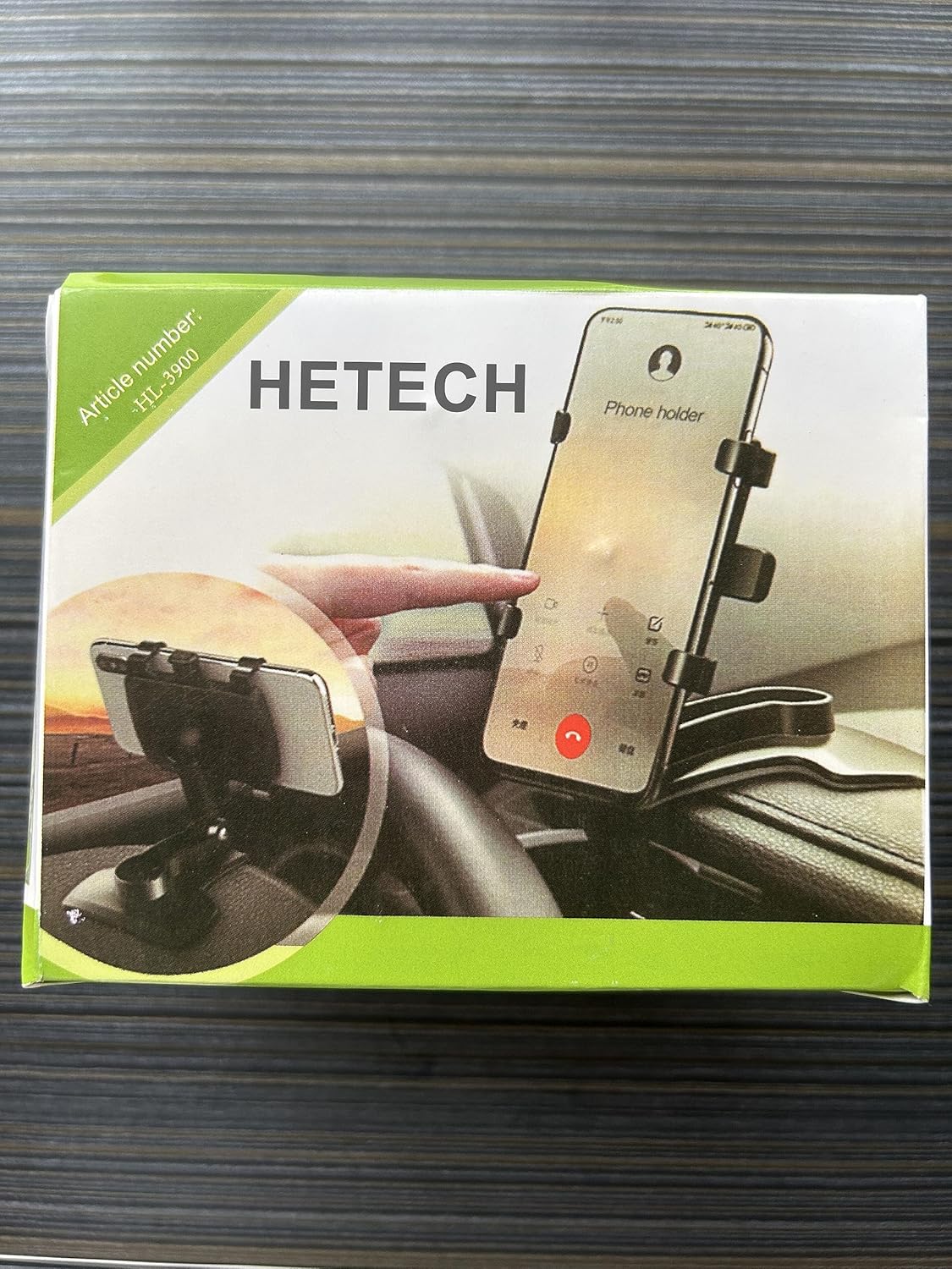 Soporte para teléfono de automóvil, rotación de 360 grados, tablero de instrumentos y espejo retrovisor, compatible con iPhone, Samsung, Huawei,