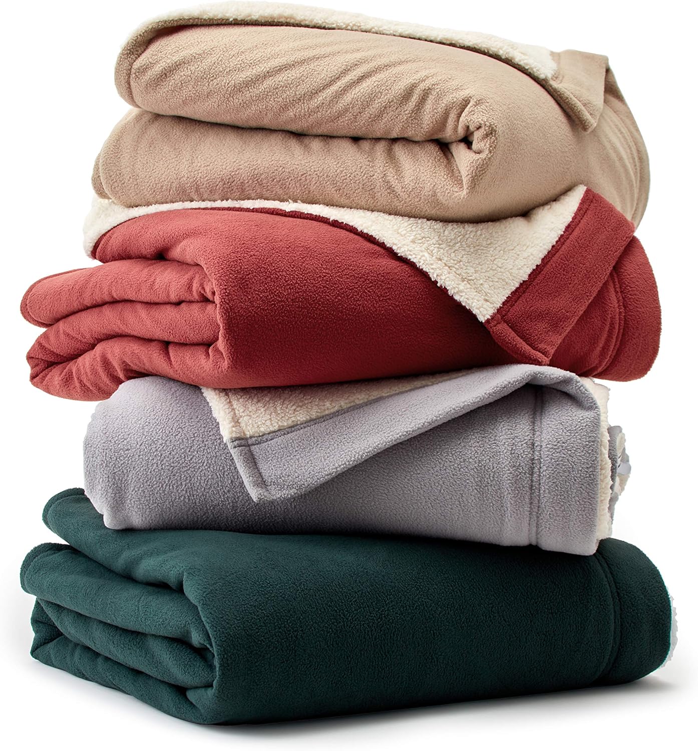 Eddie Bauer – Manta térmica completa, manta eléctrica de forro polar suave con reverso sherpa, ropa de cama cálida con tecnología de bajo voltaje