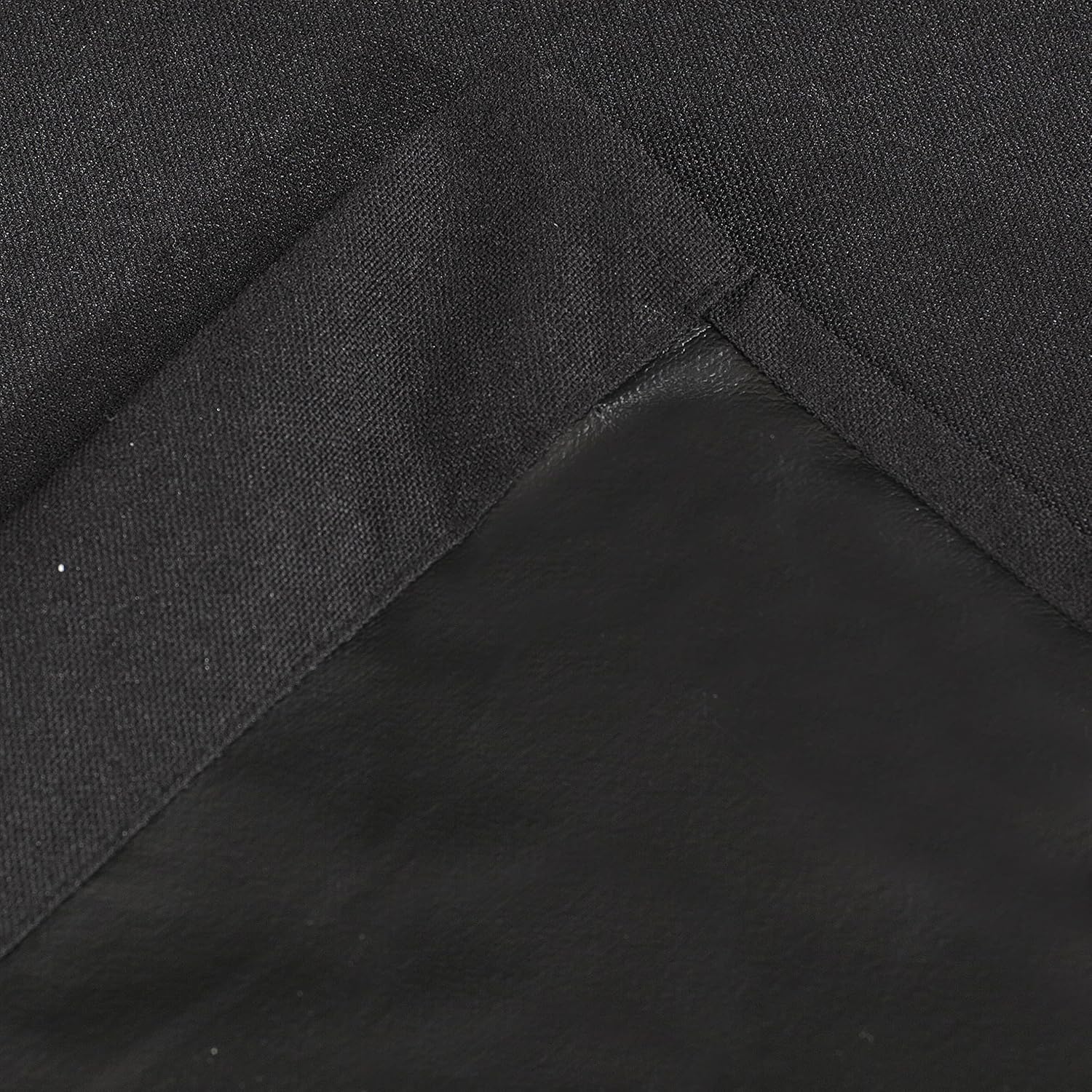 Empire Home Fashion Cortinas 100% opacas para ventana, con aislamiento térmico, parte trasera negra y ojales, 7 colores, 4 tamaños (negro, 37