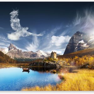 artgeist Wall Mural Landscape 118×91 in – XXL Non-Woven Wallpaper Fleece Wall Decor Photo Print Picture Image Design Home Decoration Nature Lake artgeist Wall Mural Landscape 118×91 in – XXL Non-Woven Wallpaper Fleece Wall Decor Photo Print Picture Image Design Home Decoration Nature Lake