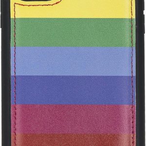 Venito Lucca – Funda de piel compatible con iPhone 11 (6.1 pulgadas), extra segura con cubierta trasera acolchada (arcoíris) Venito Lucca – Funda de piel compatible con iPhone 11 (6.1 pulgadas), extra segura con cubierta trasera acolchada (arcoíris)