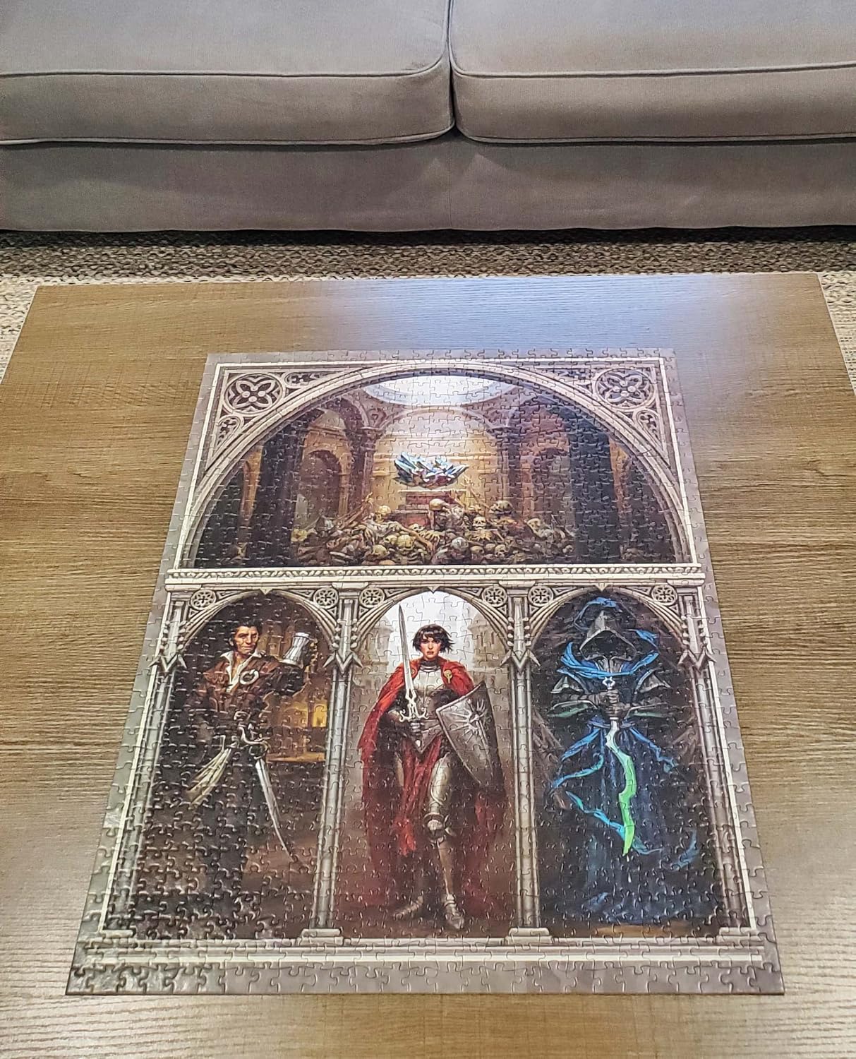Toy Vault Pathfinder Juego Puzzle Lost Omens, rompecabezas de 1000 piezas de 20 x 26 pulgadas