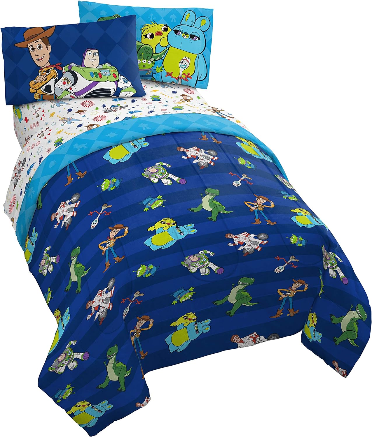 Jay Franco Juego de ropa de cama Hogwarts is My Home de 4 piezas tamaño individual