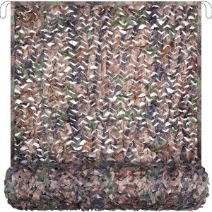 iunio Red de camuflaje de camuflaje, 10 x 10 pies, 10 x 20 pies, 20 pies x 20 pies, respaldo de malla de tela Oxford, excedente militar, persiana de iunio Red de camuflaje de camuflaje, 10 x 10 pies, 10 x 20 pies, 20 pies x 20 pies, respaldo de malla de tela Oxford, excedente militar, persiana de