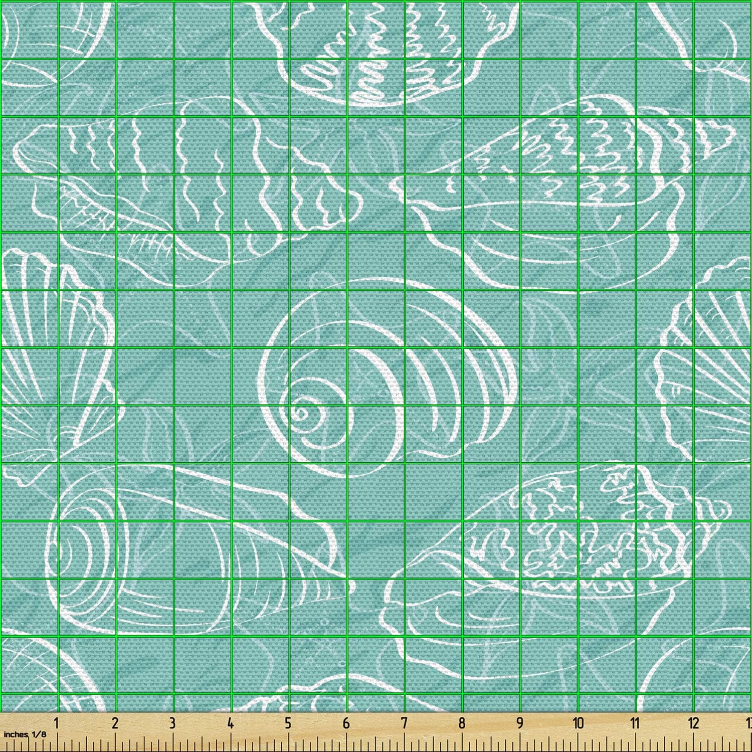 Ambesonne – Tela multicolor impresa digital por The Yard.
