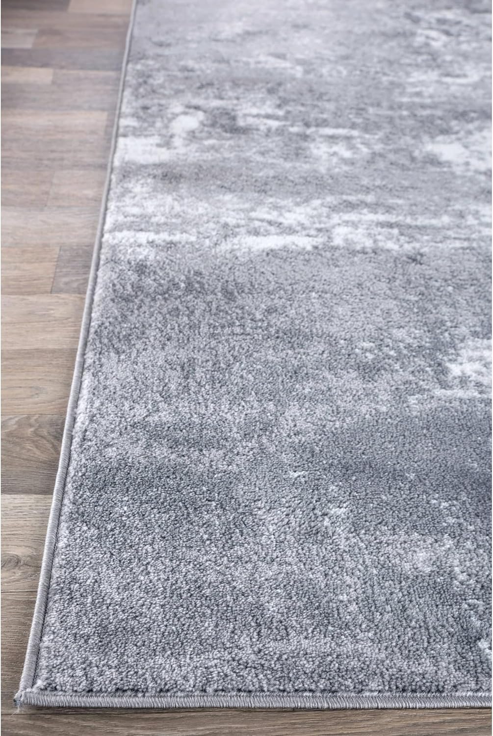 Rugshop – Alfombra abstracta envejecida de acuarela, 2pies x 3pies, gris