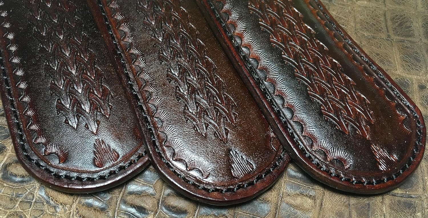 Leather Cast Iron Pan Handle Sleeve