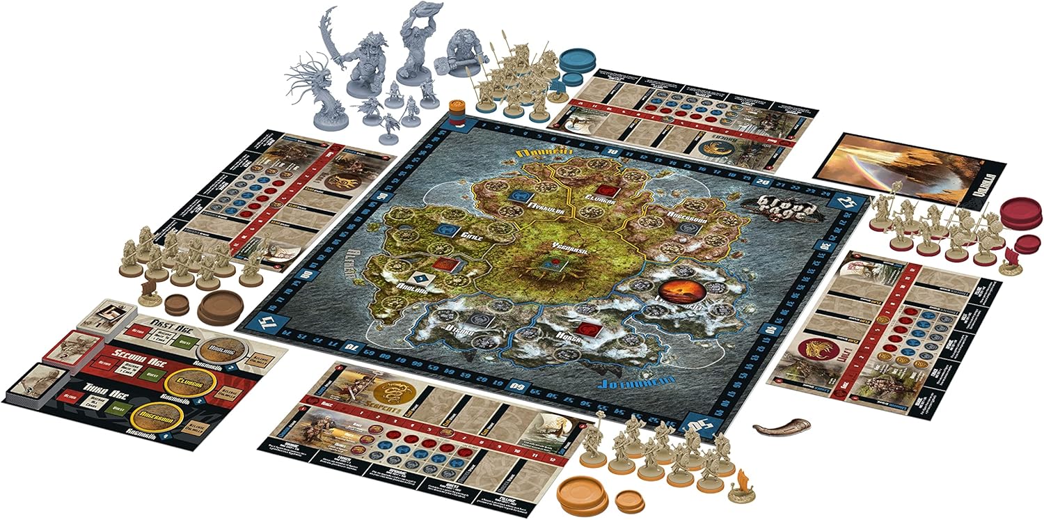 Asmodee 8730 Blood Rage, Individual, Multicolor