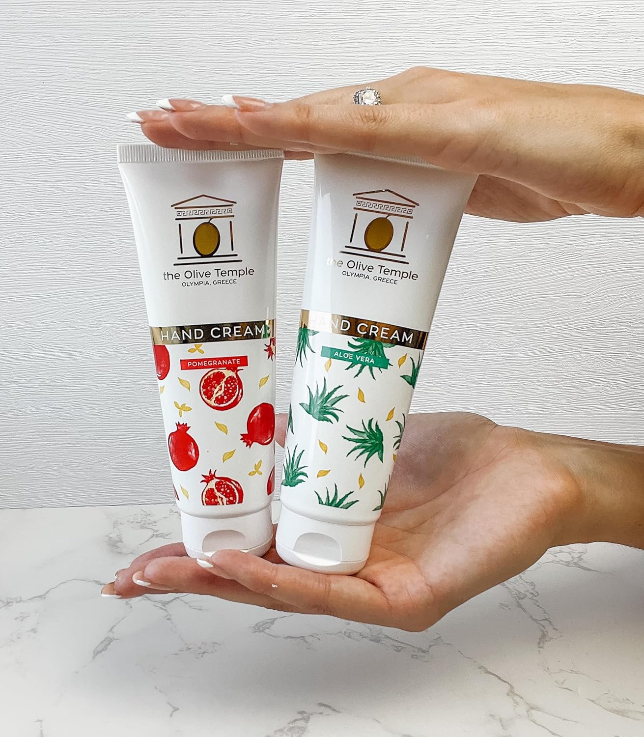 Crema de manos con aceite de oliva – Fórmula hidratante profunda y nutritiva para manos suaves y flexibles (Aloe)