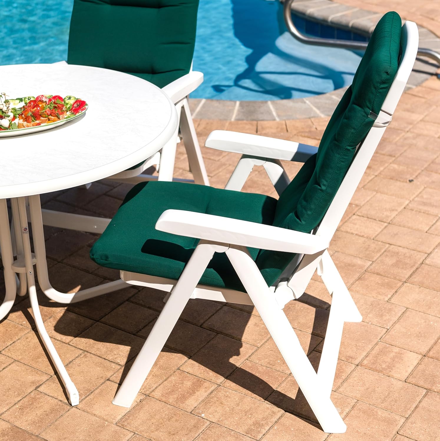 KETTLER Sieger Silla Plegable Resina Blanco