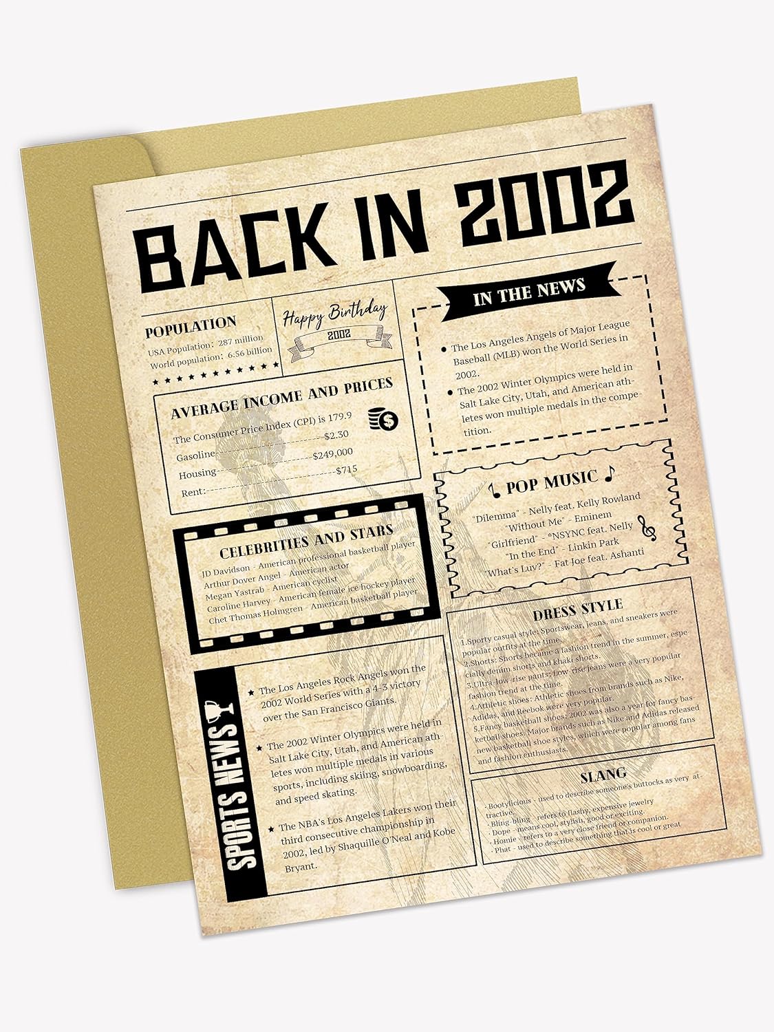 Smnwinsl Tarjetas vintage de cumpleaños 21 para niños y niñas, tarjetas de cumpleaños 21 para hijo e hija, tarjetas de cumpleaños 21 para sobrinos y